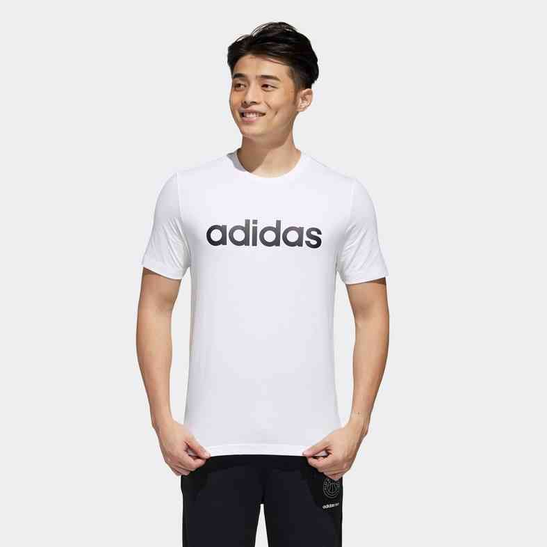 adidas neo男装夏季运动短袖T恤GJ8916